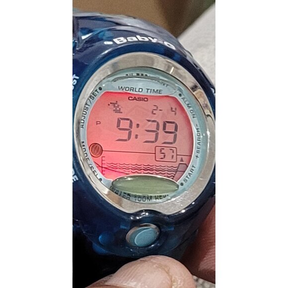 Rare Casio‎ Baby-G Unisex Jelly Surfer Digital Watch BGX-200 2477 - Picture 8 of 8